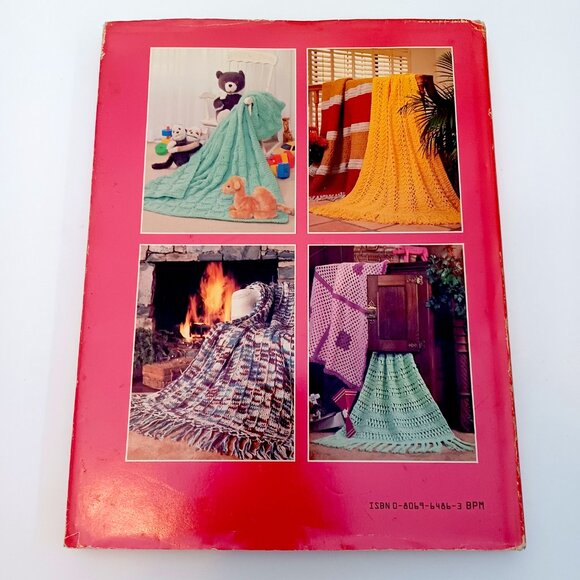 Weekend Afghans Jean Leinhauser Rita Weiss 144 Pgs 16 Pgs Full Color Index Vtg - Picture 2 of 16